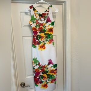 Xoxo midi floral dress
